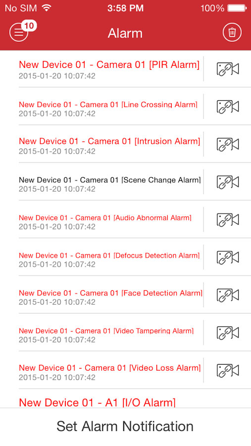 Prikaz alarma Image